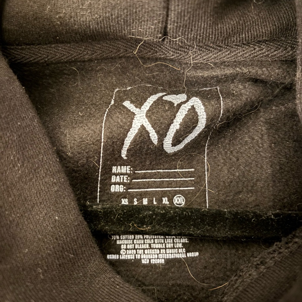 AFTER HOURS UNTIL DAWN TOUR HOODIE (The Weeknd)
🖤🖤🖤 - Picture 3 of 3